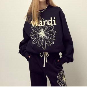OVERSIZED 圓領 SWEATSHIRT FLOWERMARDI
